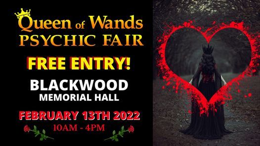 Queen of Wands Psychic Fair - At BLACKWOOD!