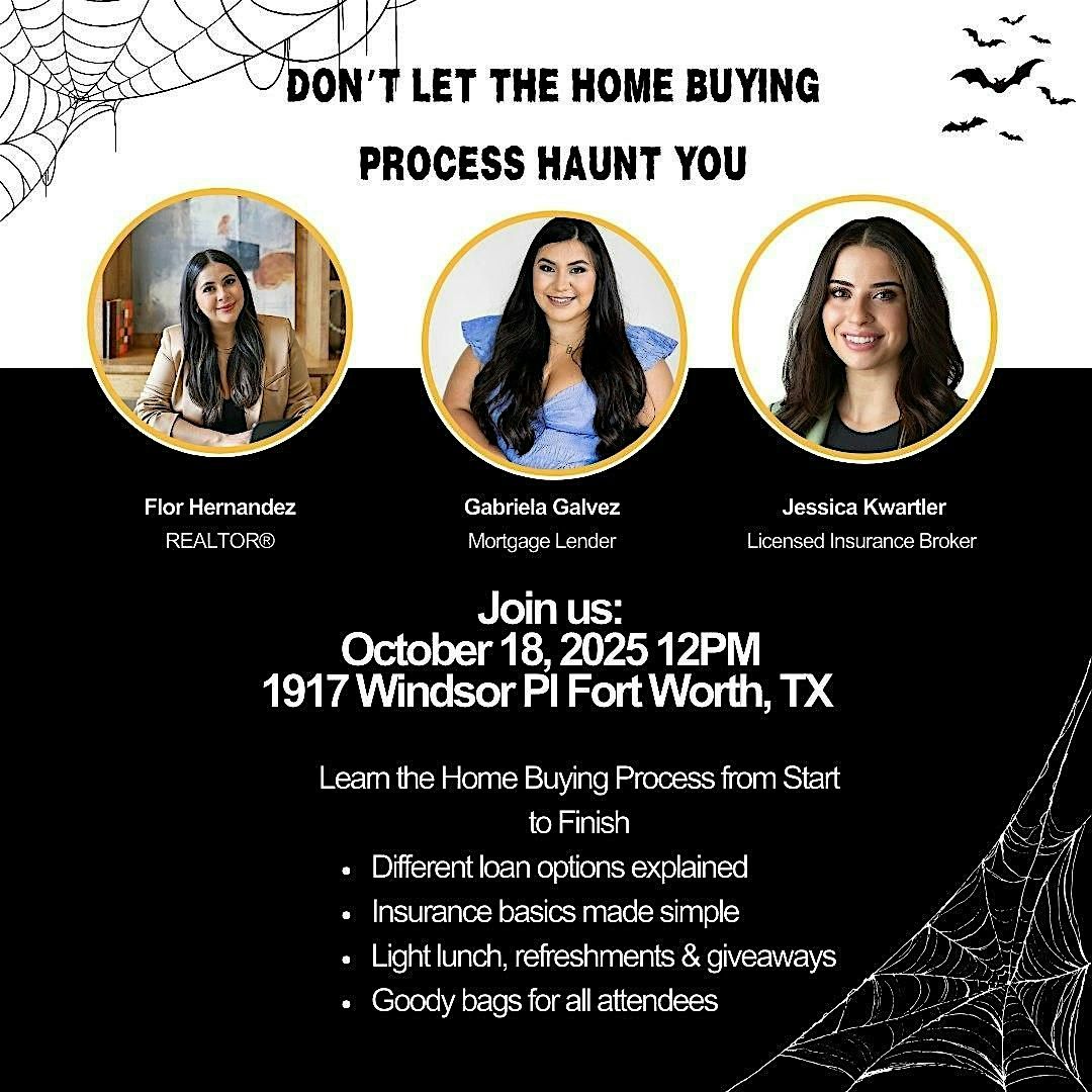 Home Buyer Seminar- Don\u2019t Let The Home Buying Process Haunt You