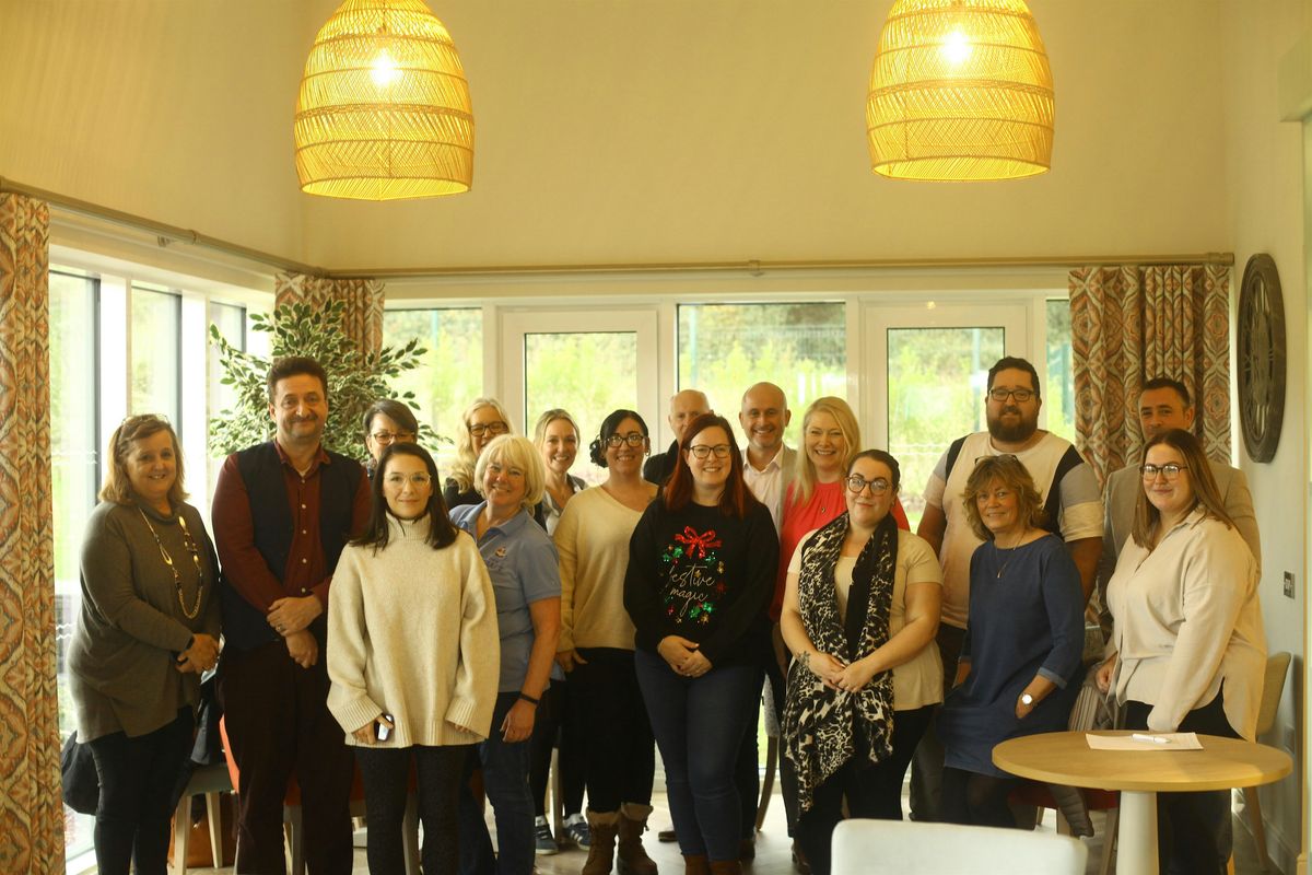 Festive Networking in The Community At Chichester Grove Care Home.