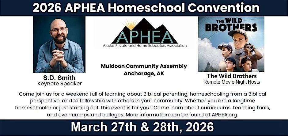 2026 APHEA State Homeschool Convention