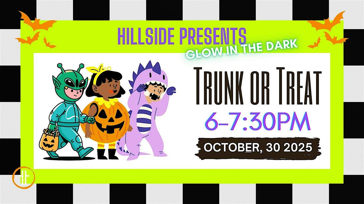 Trunk or Treat - GLOW IN THE DARK!