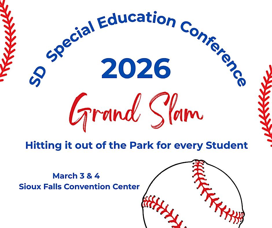 2026 South Dakota Special Education Conference