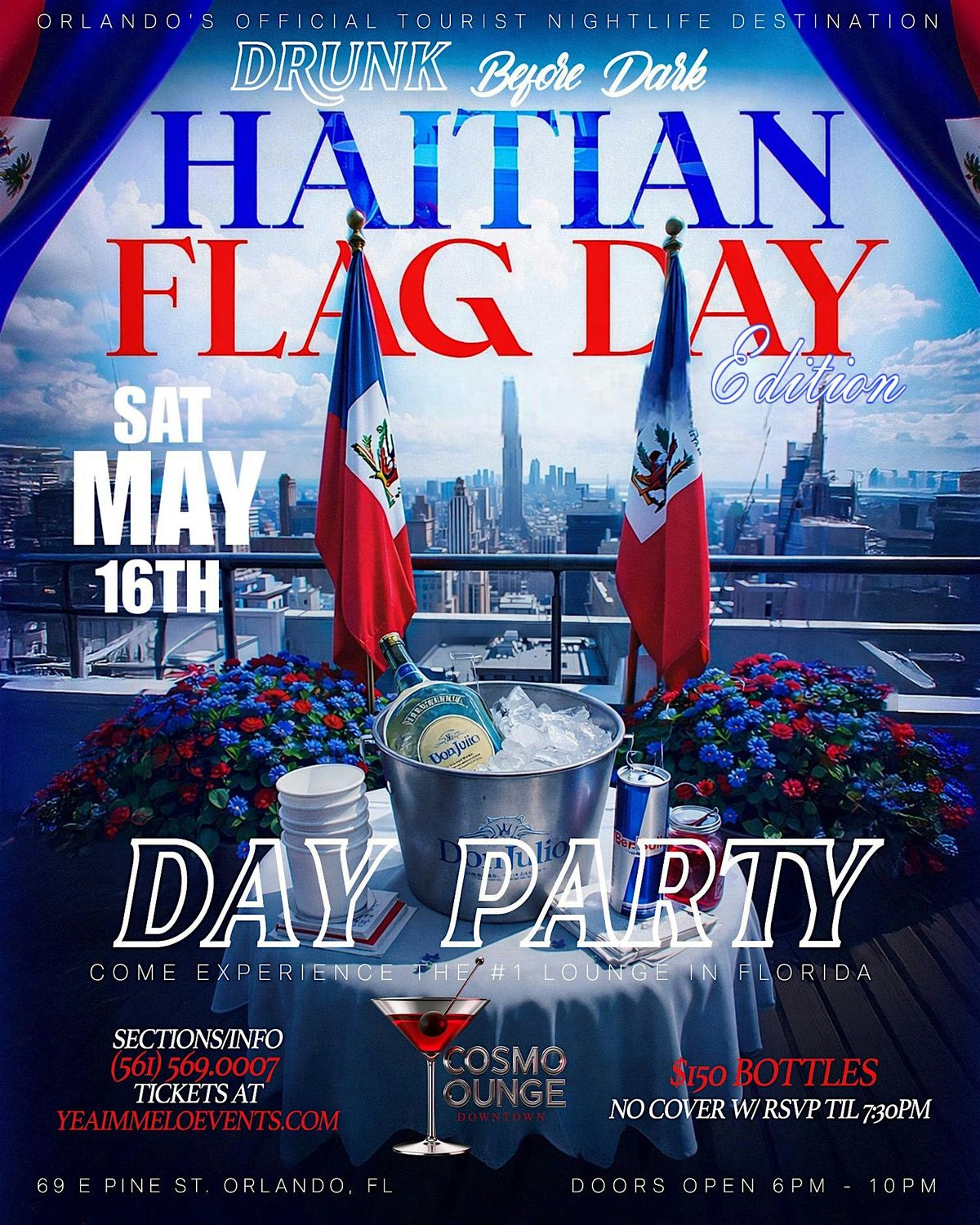 Drunk Before Dark: Haitian Flag Edition