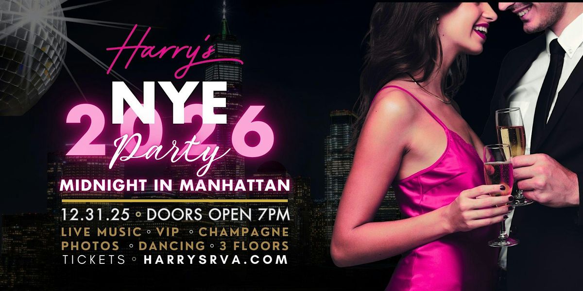 Midnight in Manhattan - A Harry\u2019s Signature New Year's Eve Party