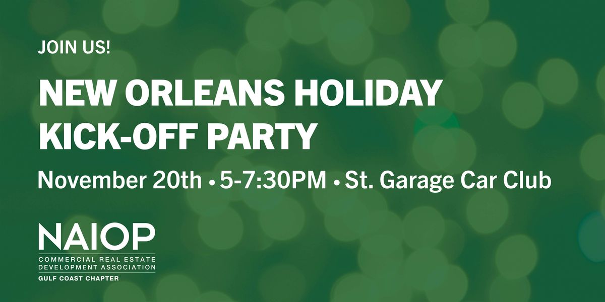 New Orleans Holiday Kick-off Party