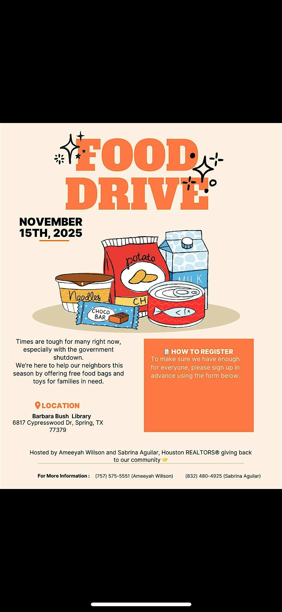 FOOD DRIVE