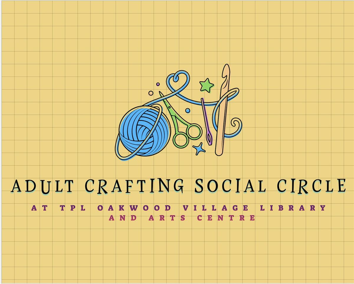 Adult Crafting Social Circle