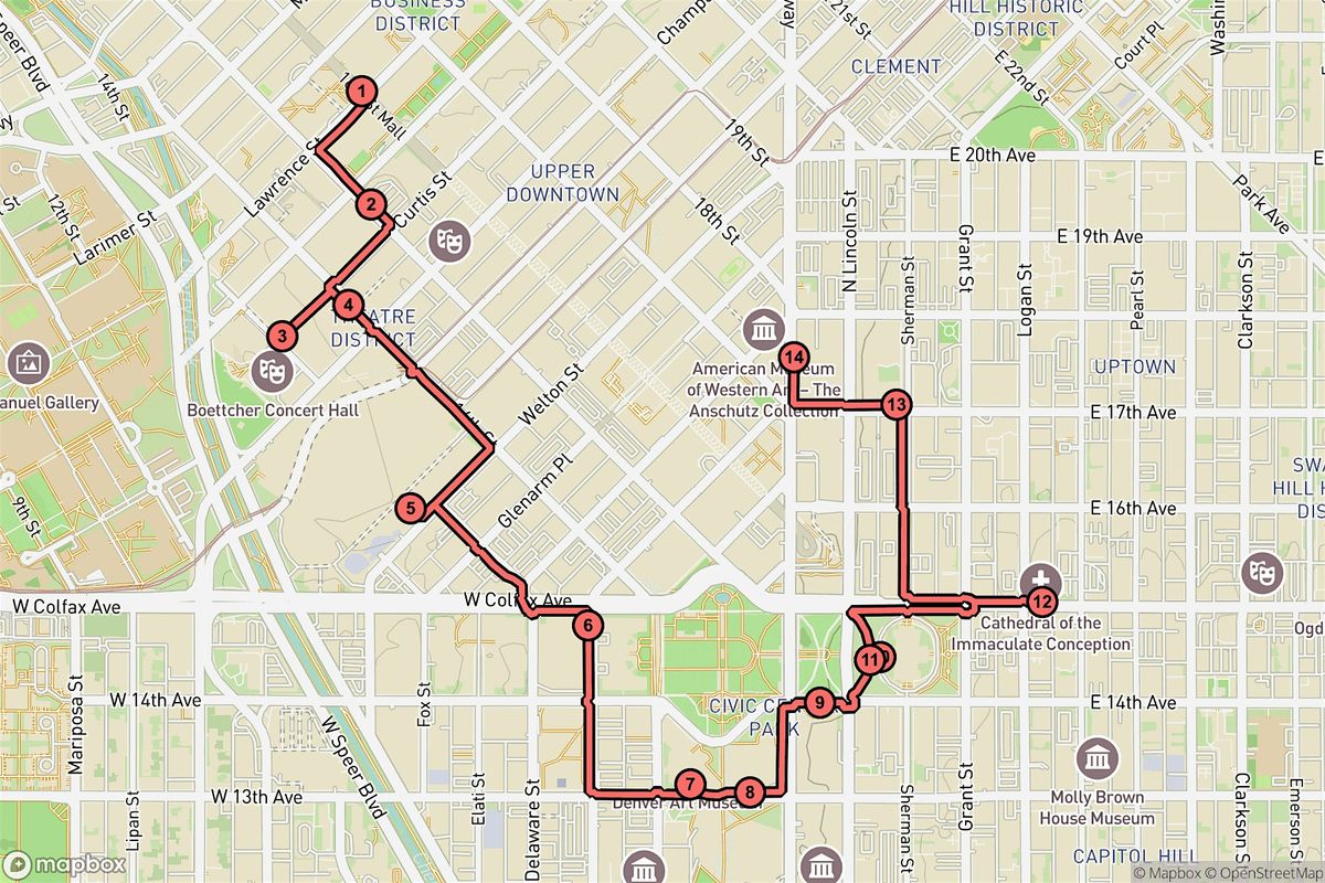 Denver Audio Tour: Mile High Mysteries & Monuments