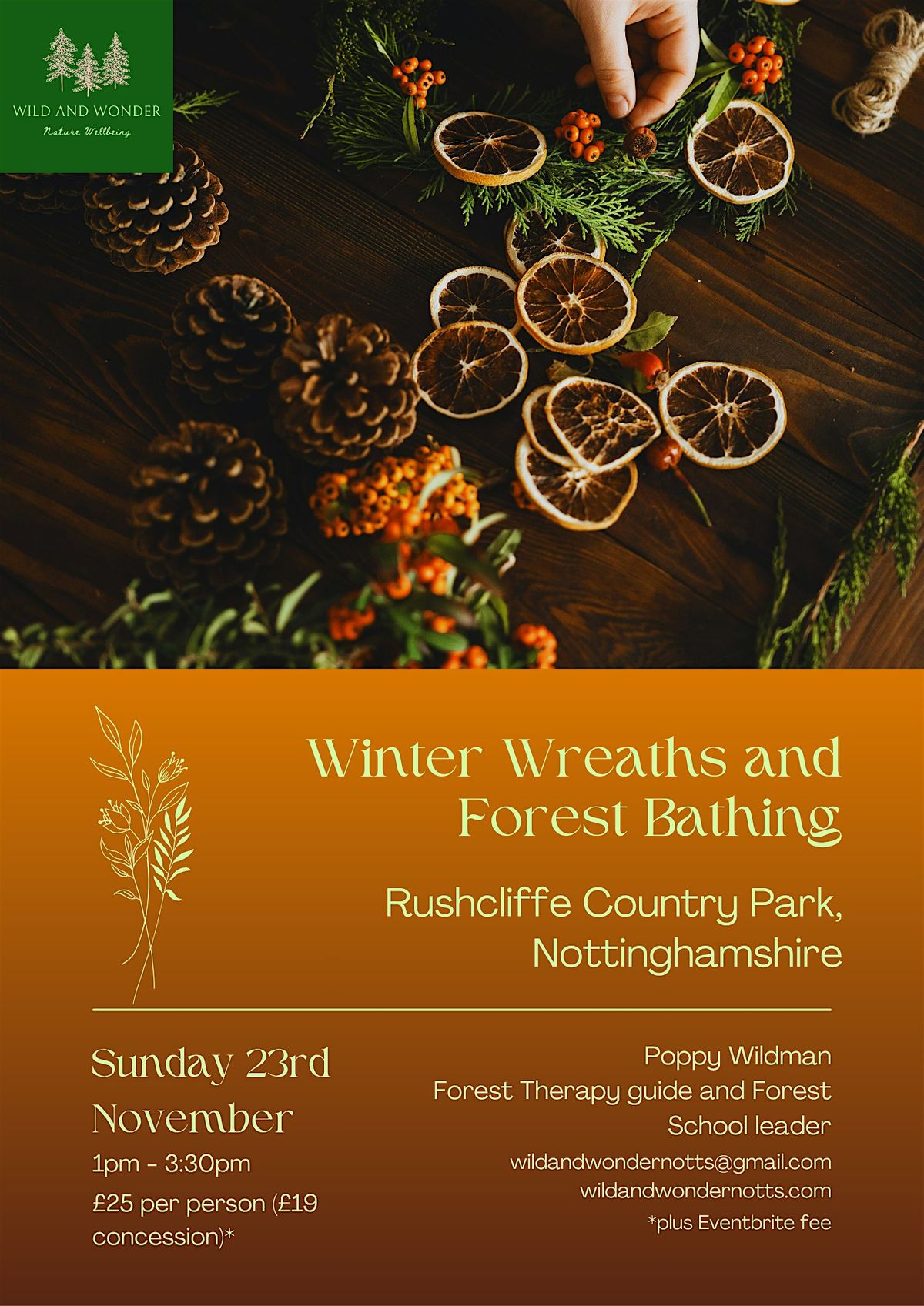 Winter Wreaths and Forest Bathing