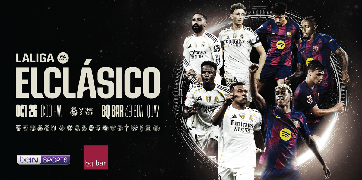 LALIGA EA SPORTS ELCL\u00c1SICO Watch Party Singapore | Oct 2025