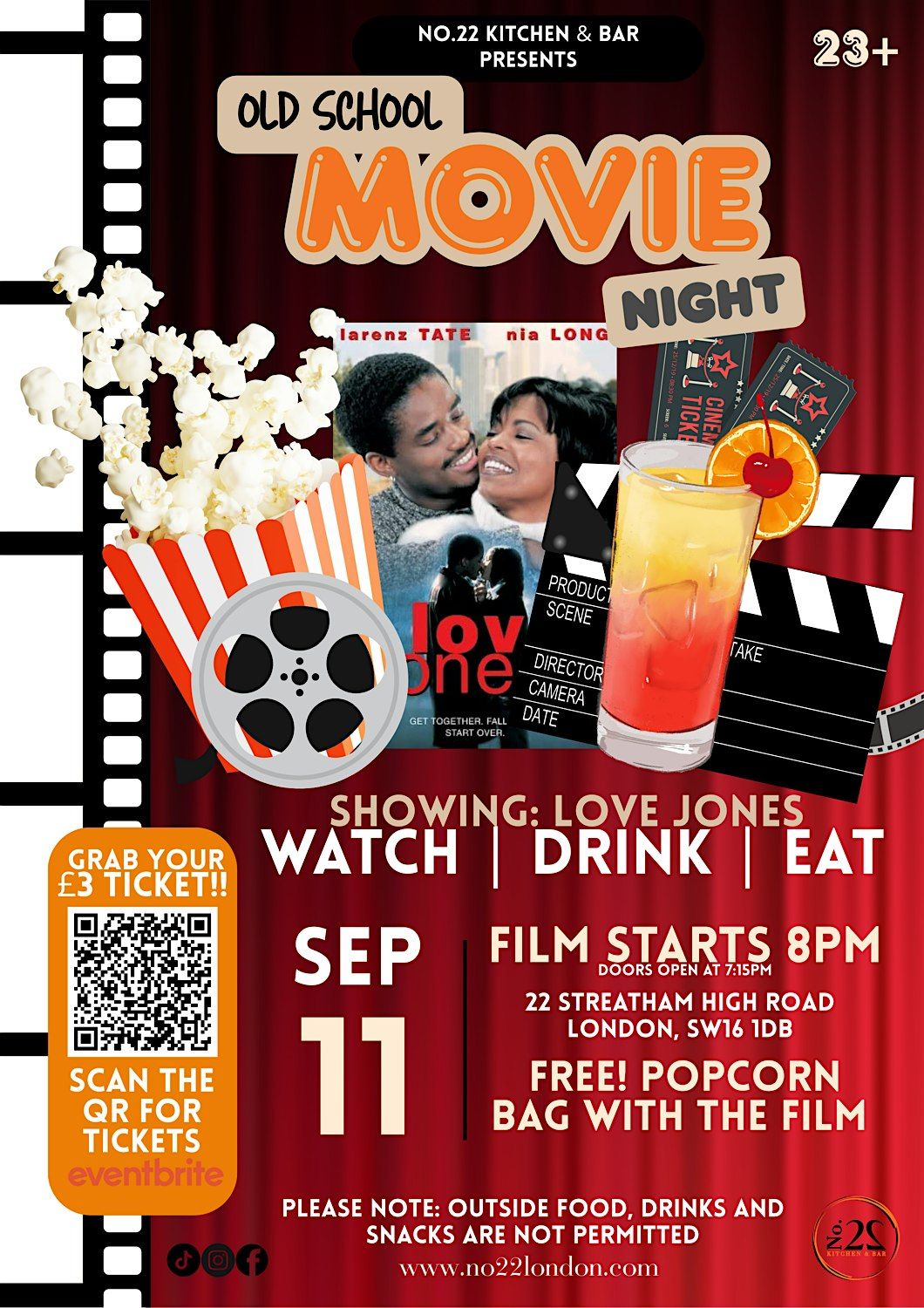 Old School Movie Night - Love Jones
