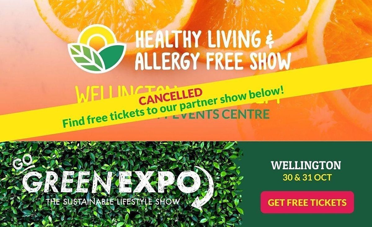 Wellington Healthy Living & Allergy Free Show 2020 (POSTPONED) Lower
