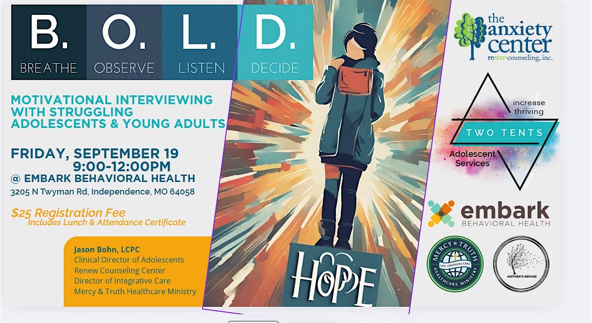 Motivational Interviewing with Struggling Teens and Young Adults