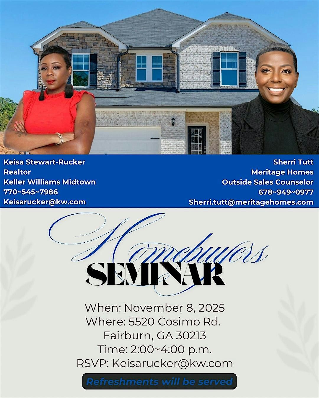Lunch and Learn Homebuyers Seminar