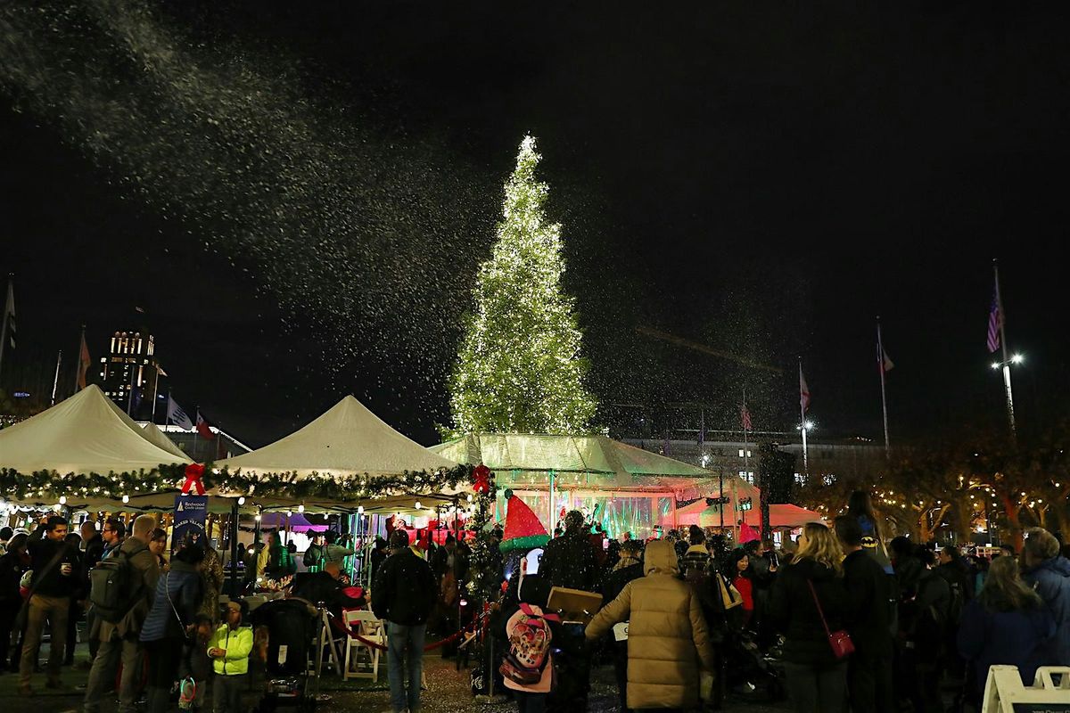 Civic Center Plaza Holiday Tree Lighting 2025