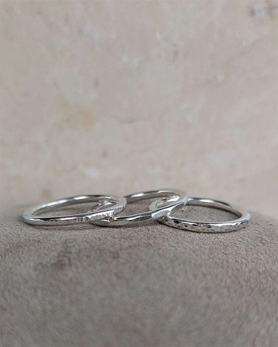 Slim Silver Ring Workshop