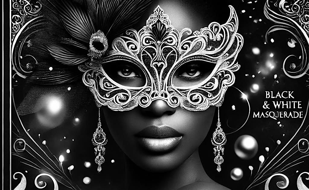 Black & White Masquarde Bash