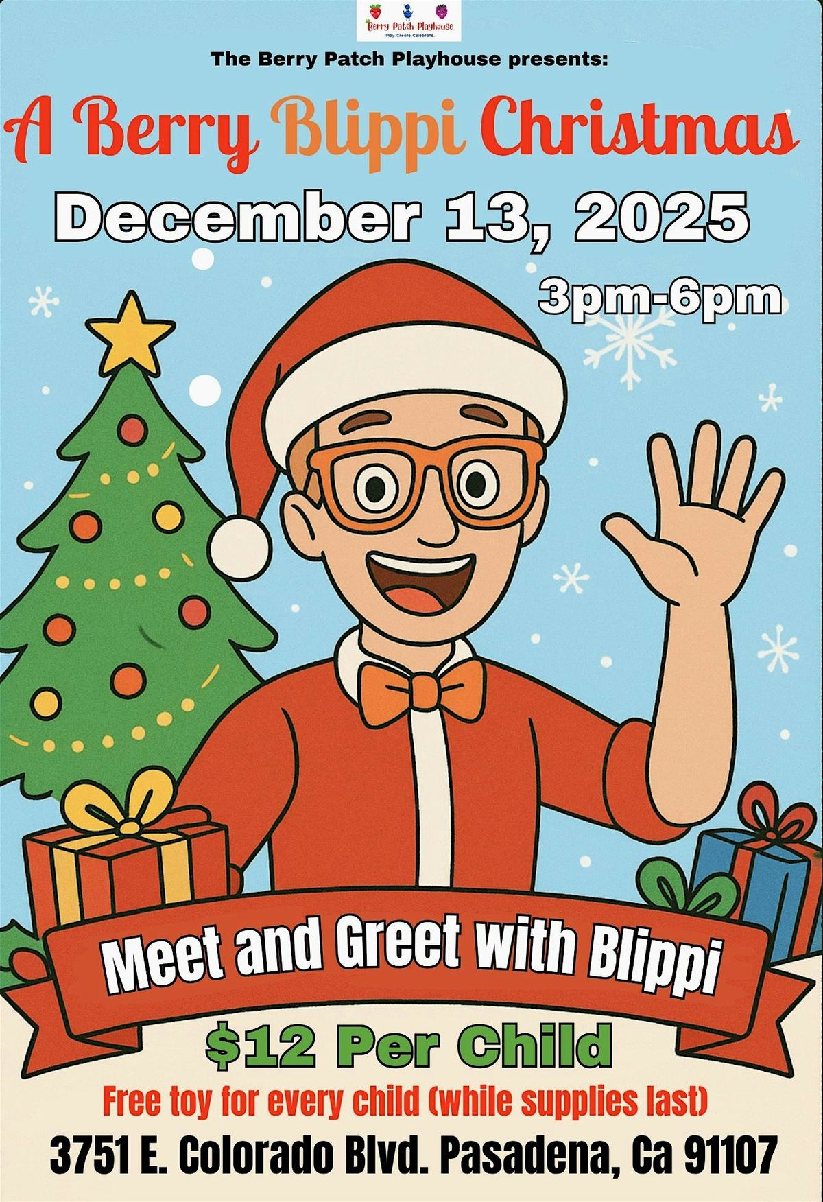 A Berry Blippi Christmas