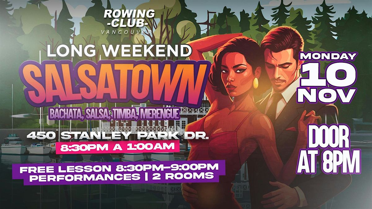 SALSATOWN at the ROWING CLUB