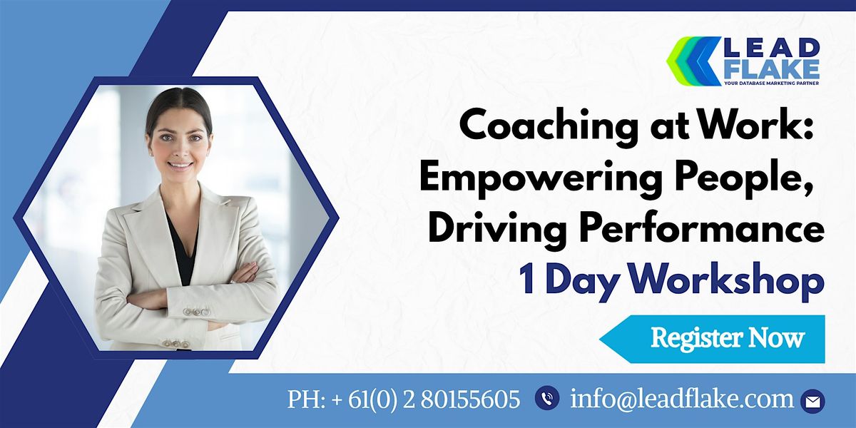 Empower Success with Workplace Coaching Workshop in Shah Alam