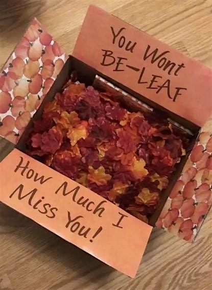Mid-Deployment Care Package Workshop - Fall Theme