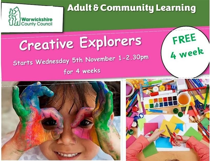 Creative Explorers (aged 2-5 years)