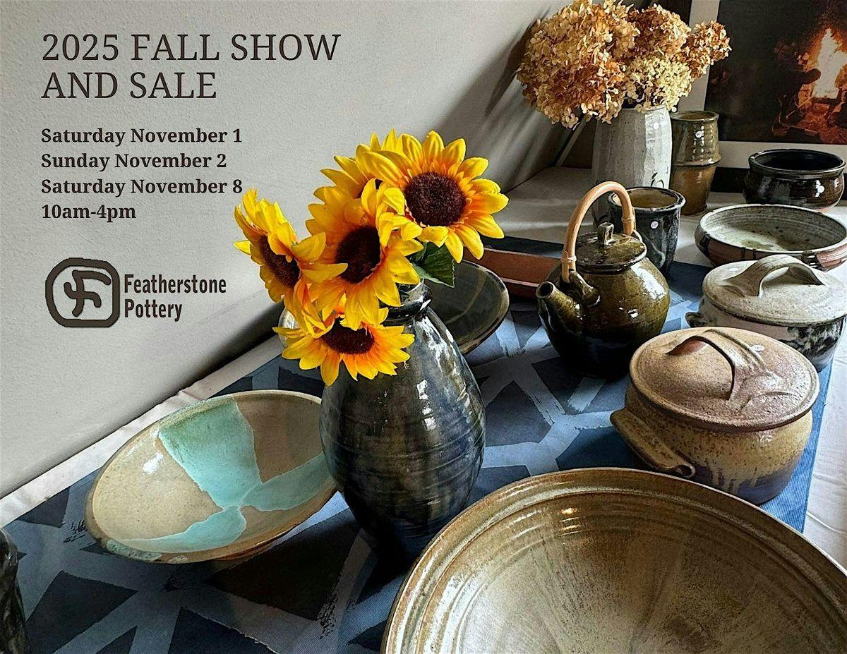 2025 Featherstone Pottery Fall Show & Sale (Red Wing, MN)