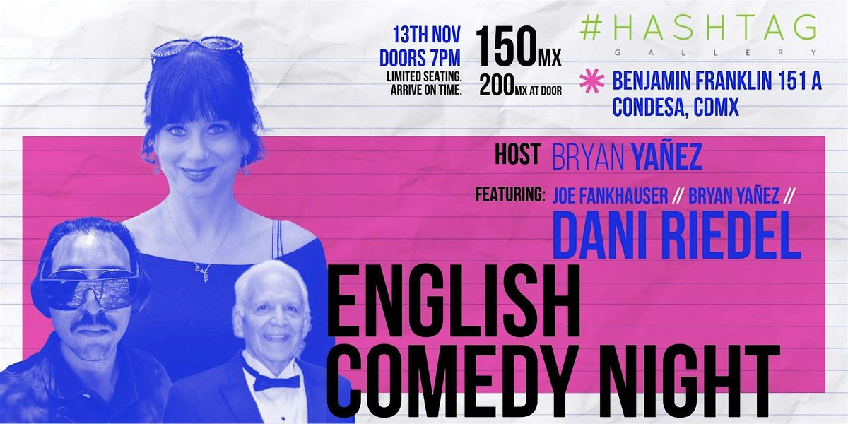MejijicoCity: English Comedy Night