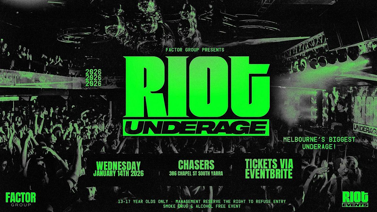 Riot Underage \u2022 January 14th 2026