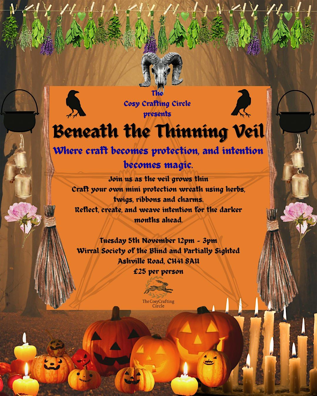 Samhain workshop- Beneath the Thinning Veil
