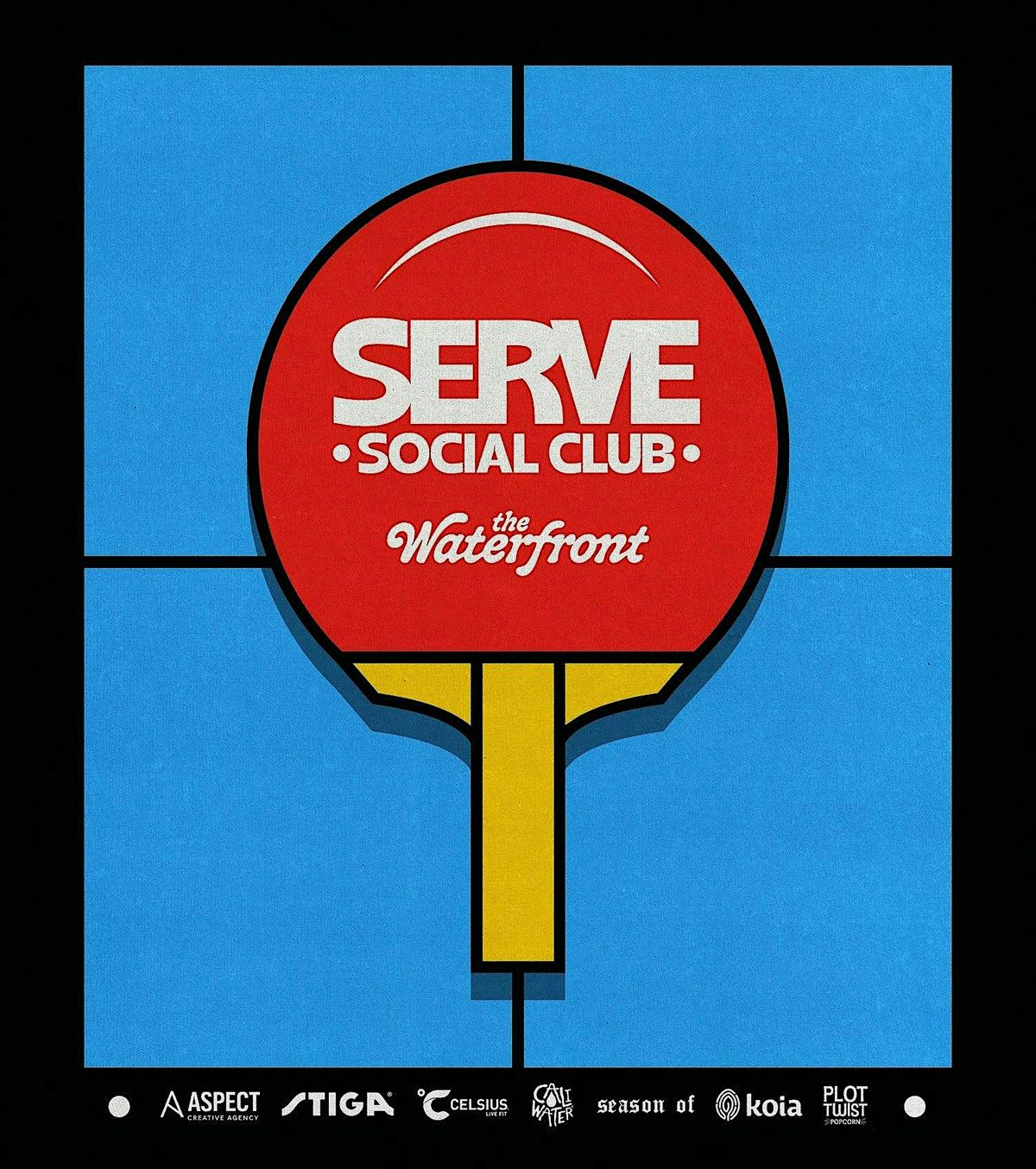 Serve Social Club Presents: Ping Pong Pop-Up @ The Waterfront Venice