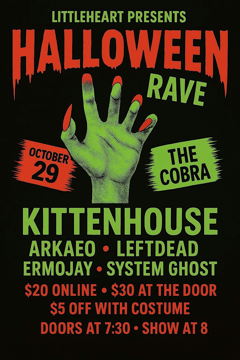 Venue: Kittenhouse | Arkaeo | LeftDead | Ermojay | System Ghost
