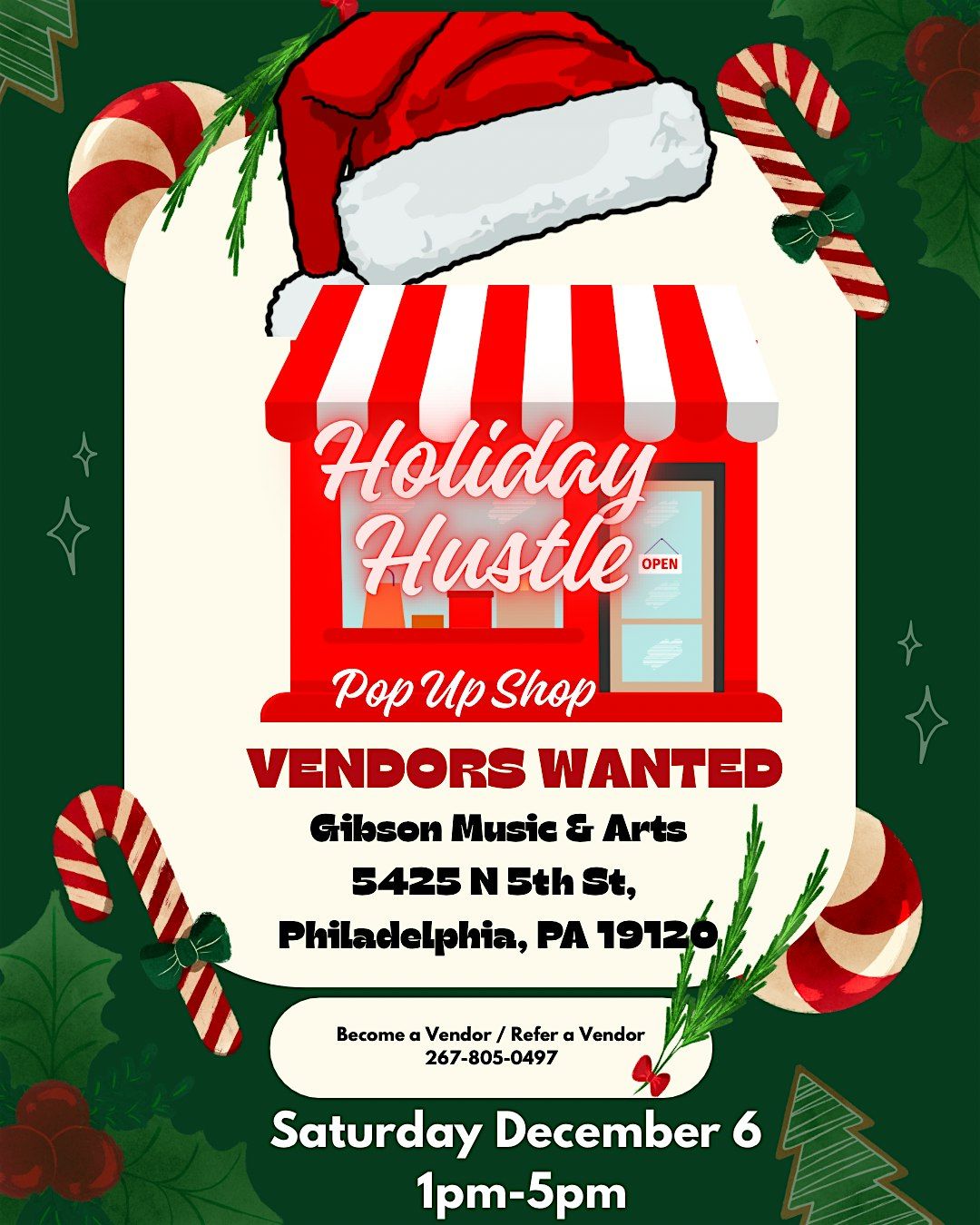 Holiday Hustle Pop Up Shop