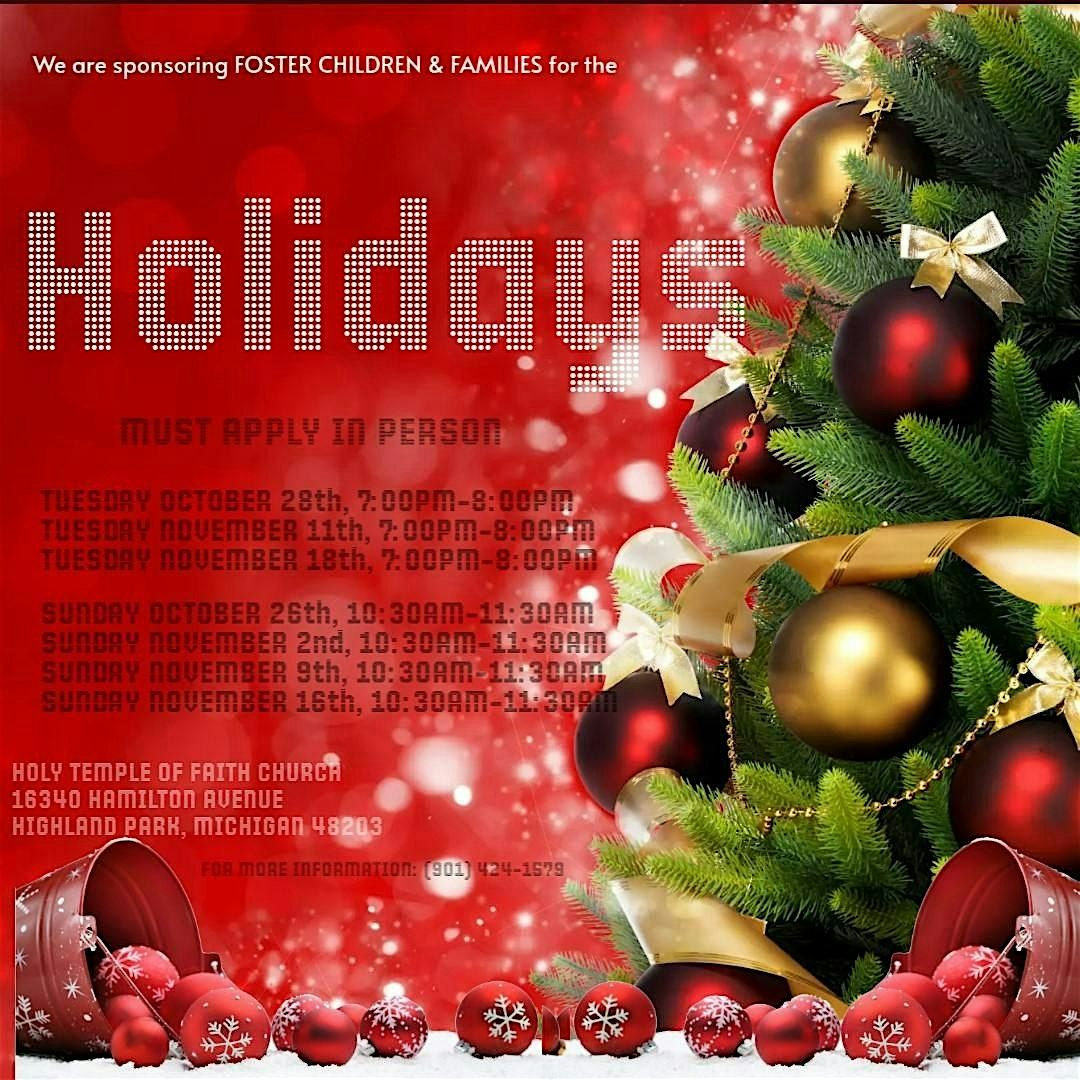 Hearts of Hope: 2025 Holiday Blessings for Foster Children & Families