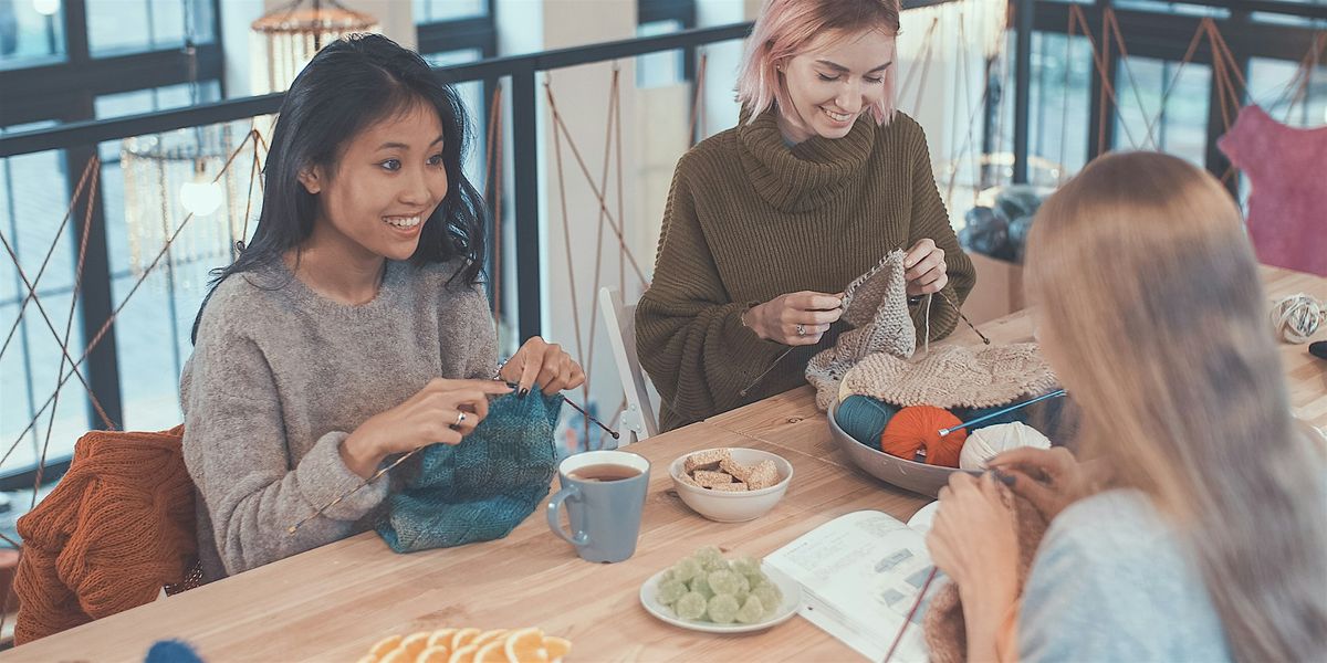 Knitting Group at Brompton Library