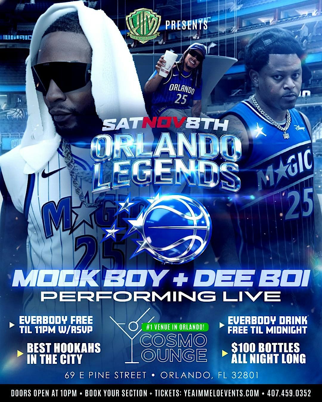 MOOK BOY + DEE BOI -  Live performance - Cosmo Lounge DT