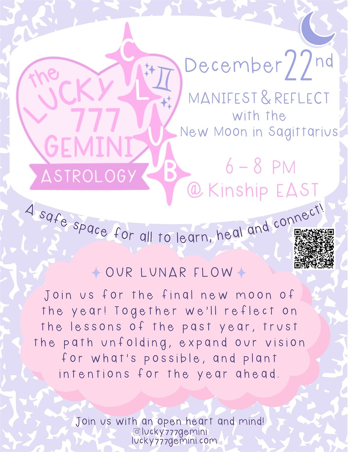 MANIFEST & REFLECT WITH THE NEW MOON IN SAGITTARIUS