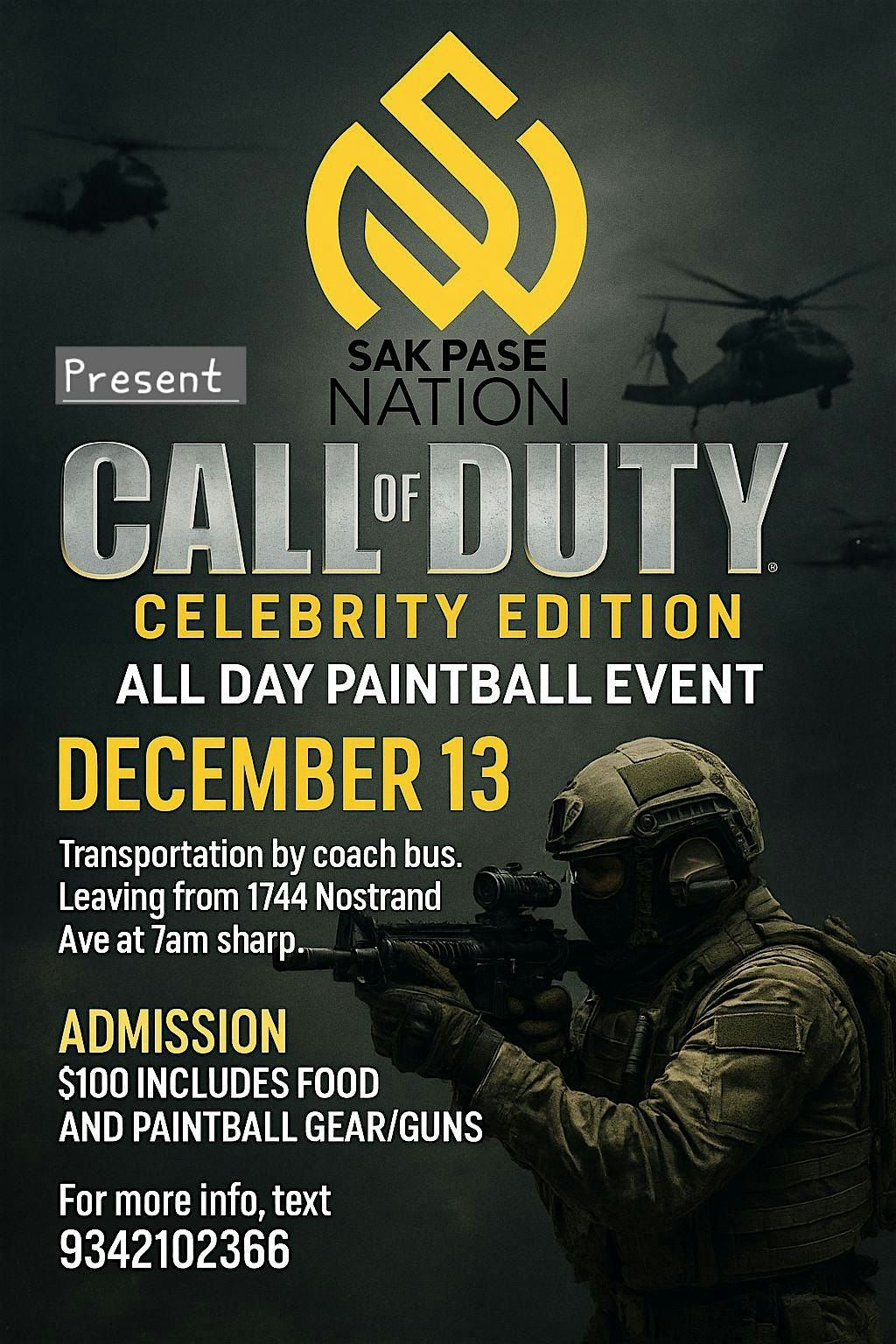 Call of Duty Celebrity edition