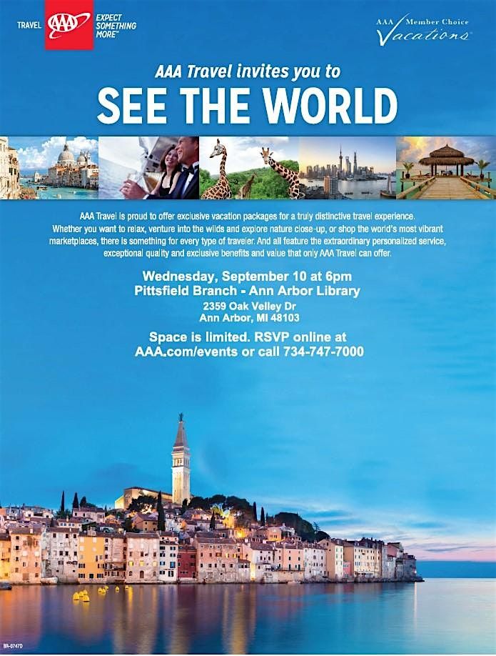 AAA and Member Choice Vacations