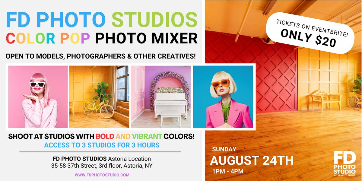 Color Pop Social: NY Photography Mixer Event