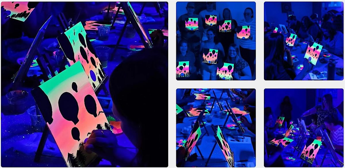 Glow in the Dark Paint Night