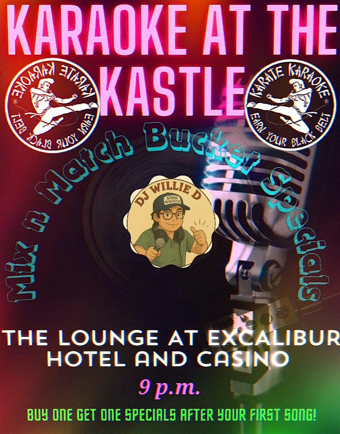 Las Vegas Karaoke - Eclectiks @Excalibur for Sat IndustryNite 9-1a!