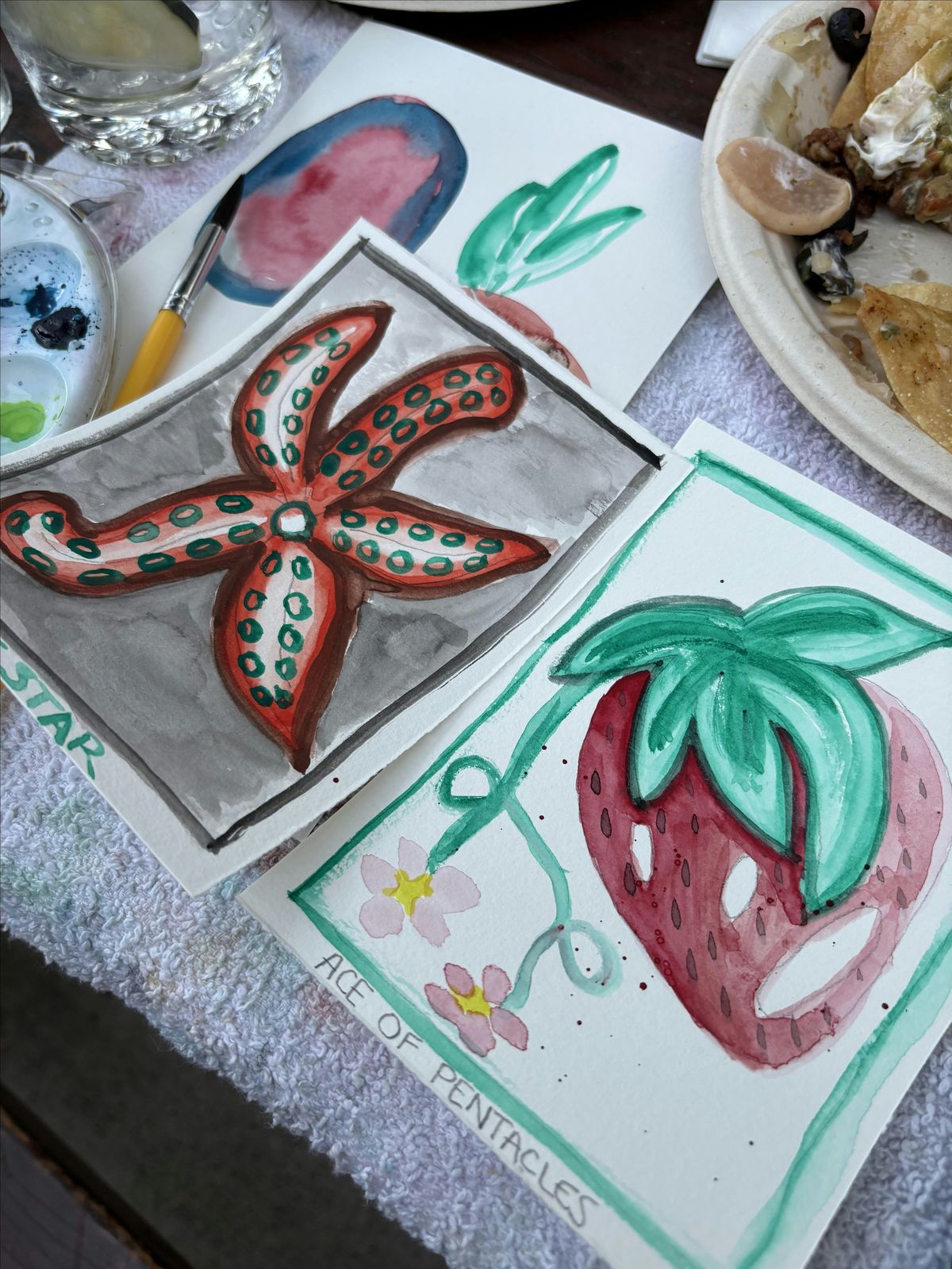 Witchy Watercolor @ Little Rebel Studio