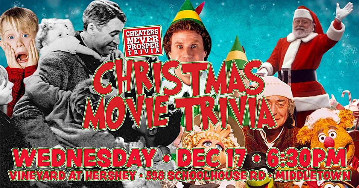 Christmas Movie Trivia at The Vineyard at Hershey
