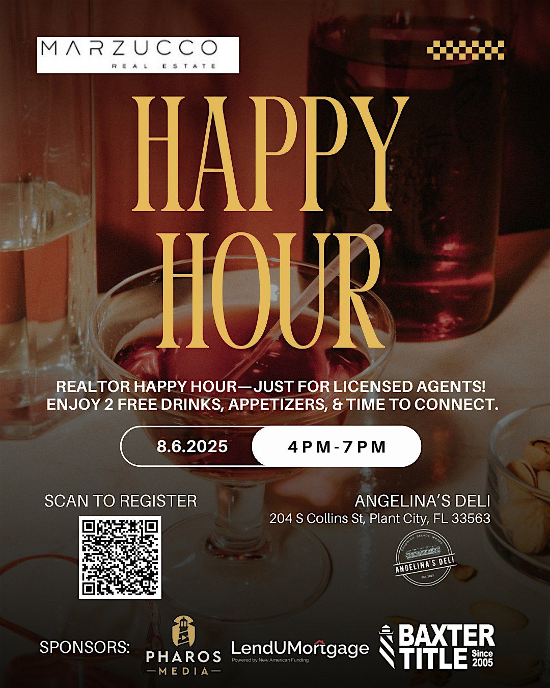 The Real Estate Social (With Sips!)