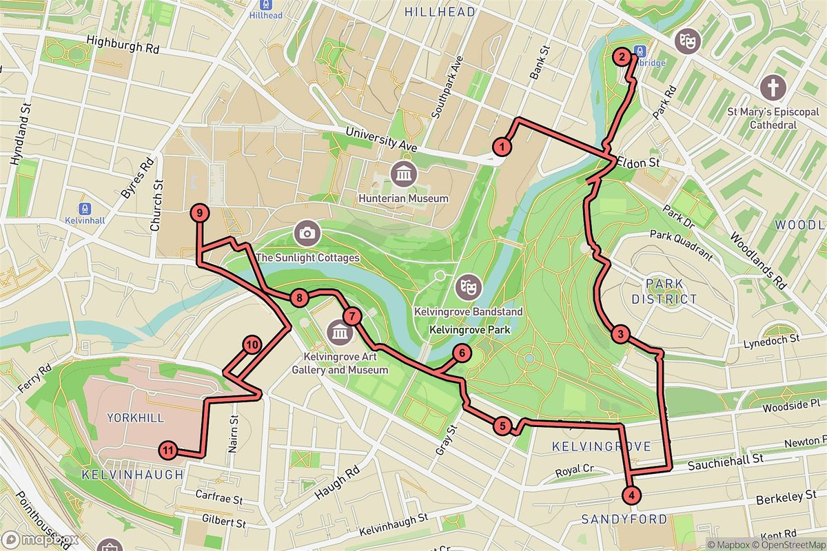 Glasgow Audio Tour: Glasgow\u2019s Creative Corridor Audio Tour