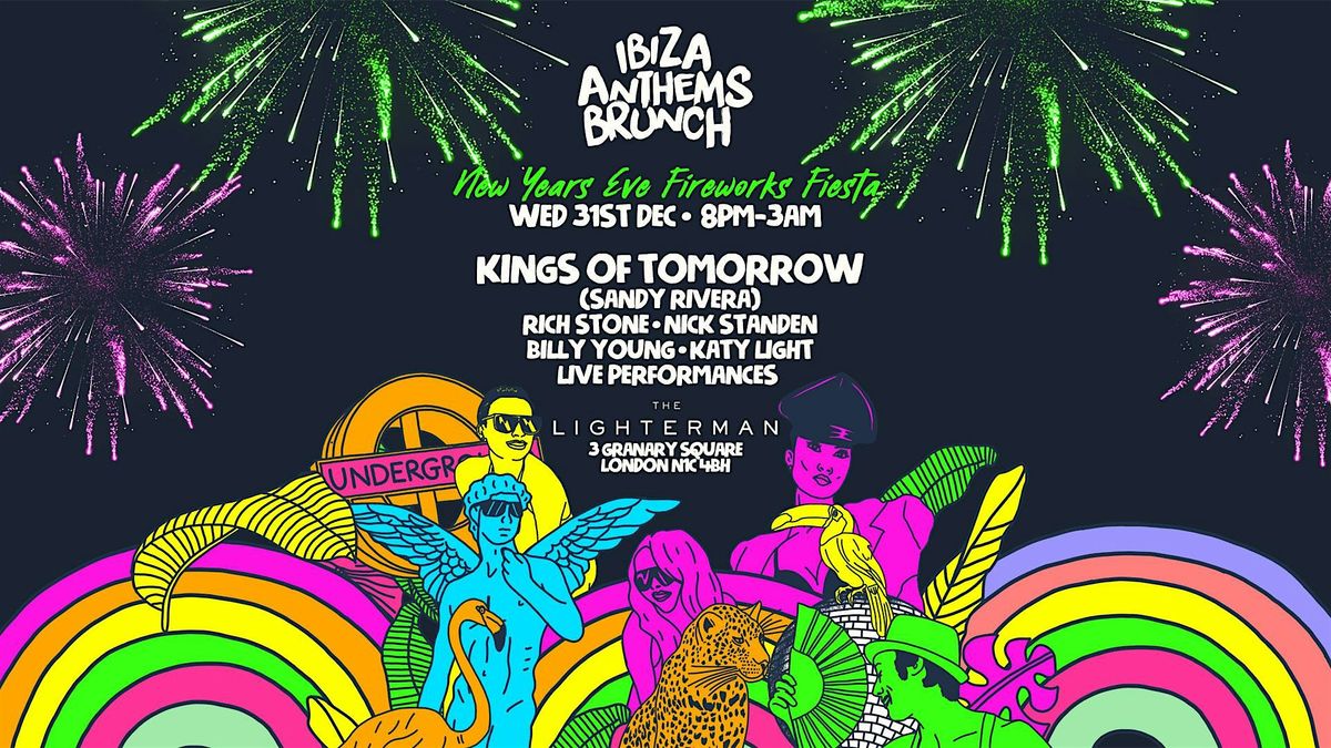 Ibiza Anthems Brunch New Years Eve Fireworks Fiesta