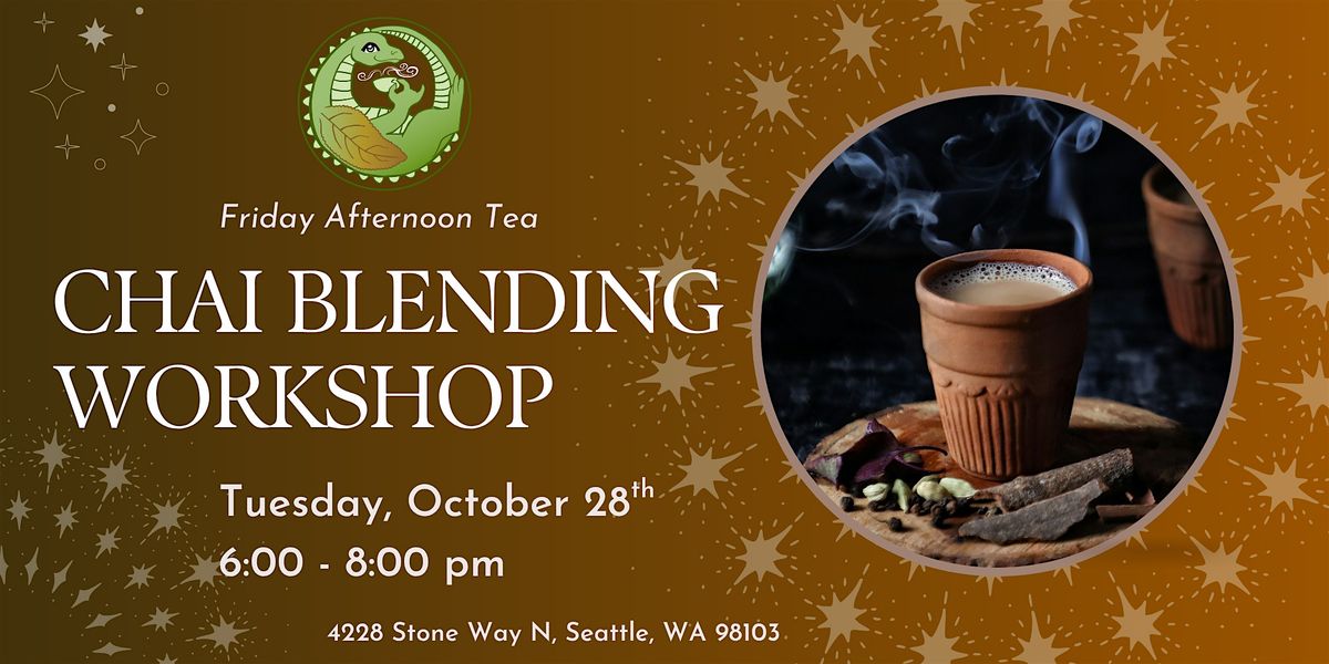 Chai Blending Workshop