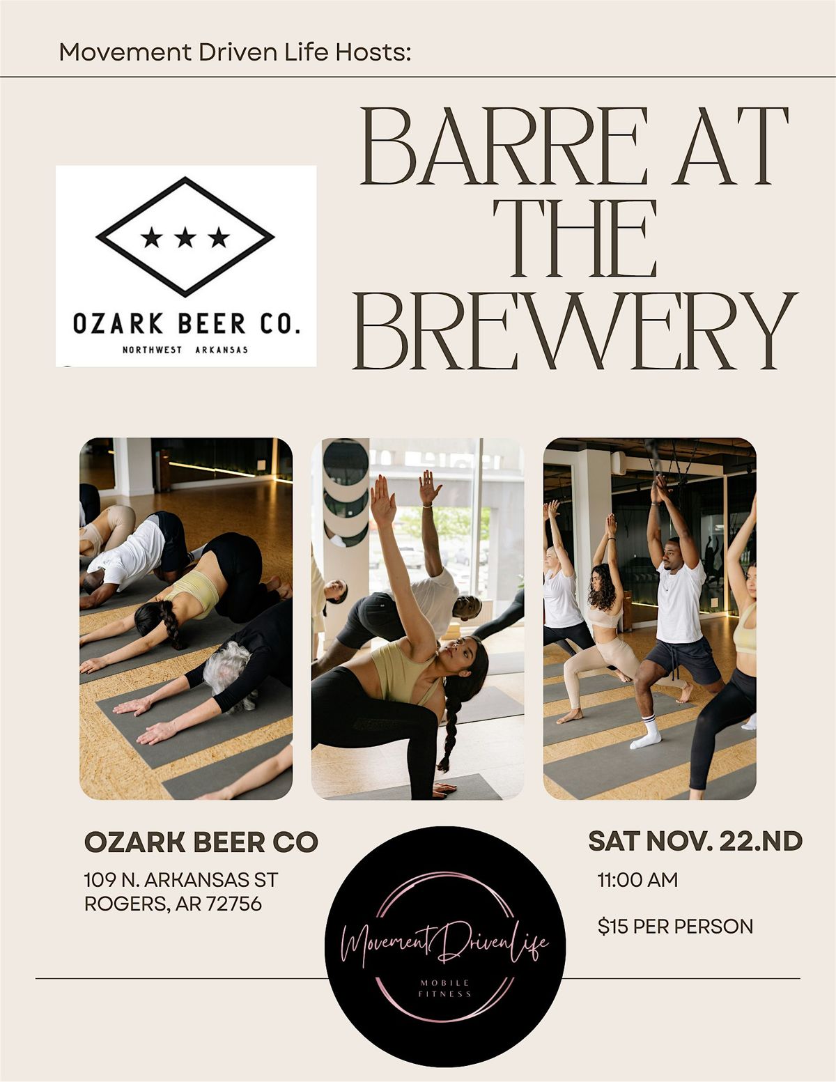 Barre at the Brewery