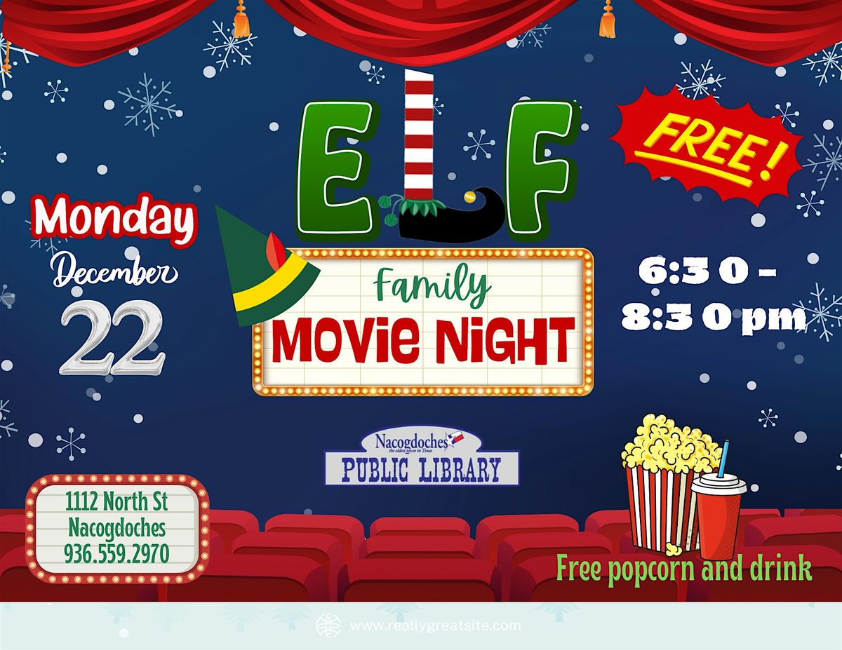 Movie Night: Elf (Rated PG)
